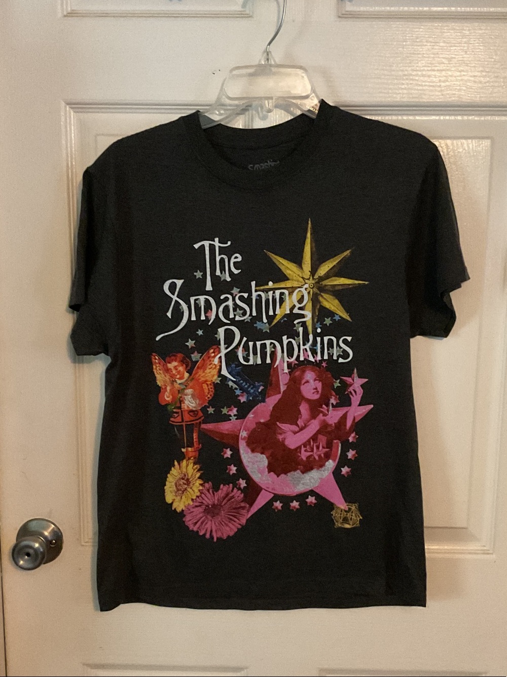 The Smashing Pumpkins Black Graphic Short Sleeve Tee